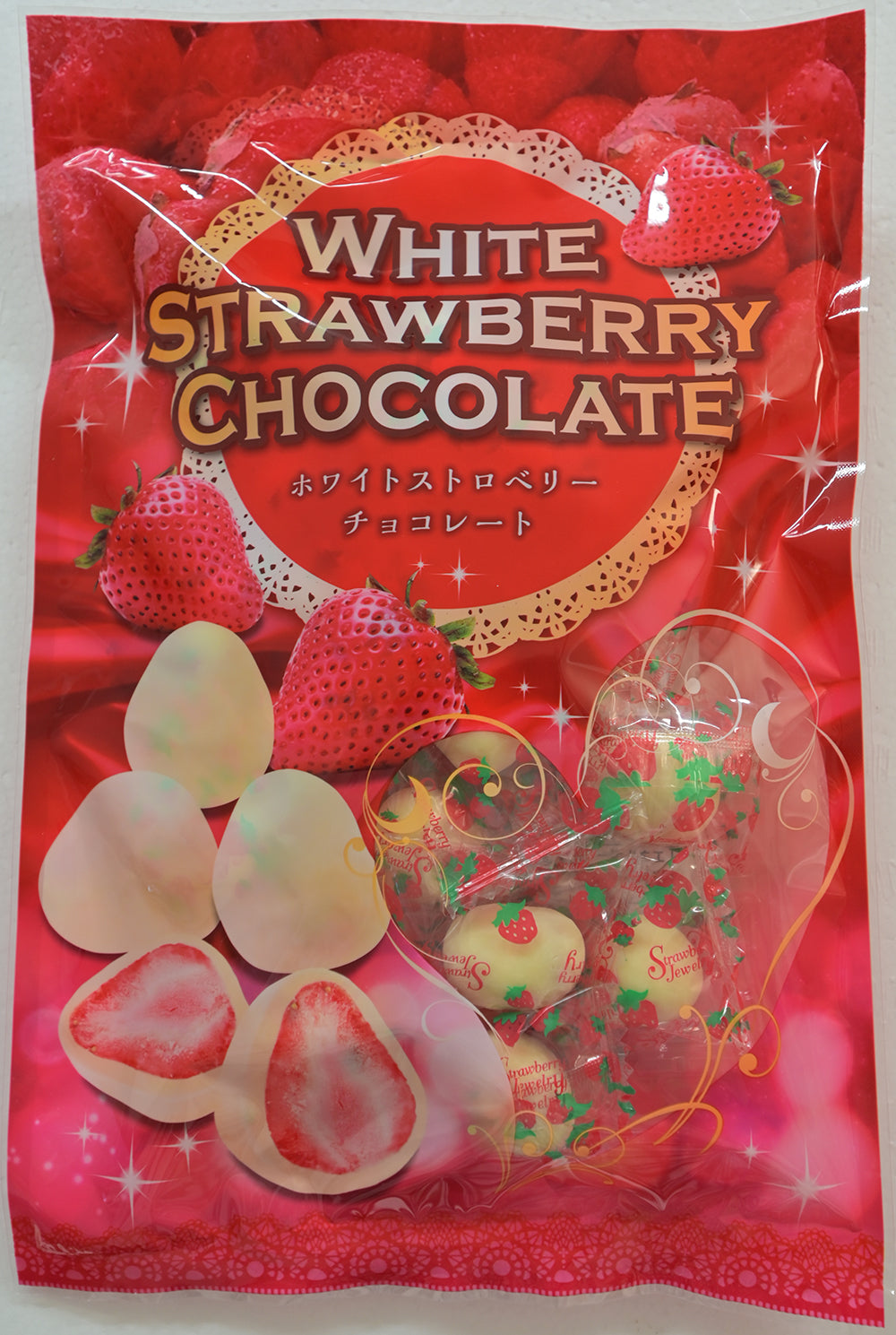 草莓白巧克力