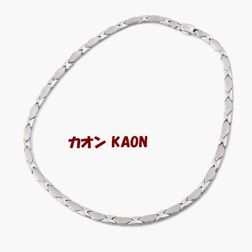 KENNO Rhombus Shiny Magnet Magnetic Necklace 